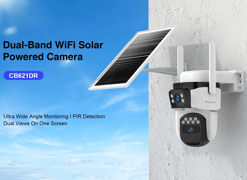 salelink.co.nz Unbranded Solar Outdoor Security Camera Solar Outdoor Security Camera | Action Outdoors NZ
