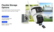 salelink.co.nz Unbranded Solar Outdoor Security Camera Solar Outdoor Security Camera | Action Outdoors NZ