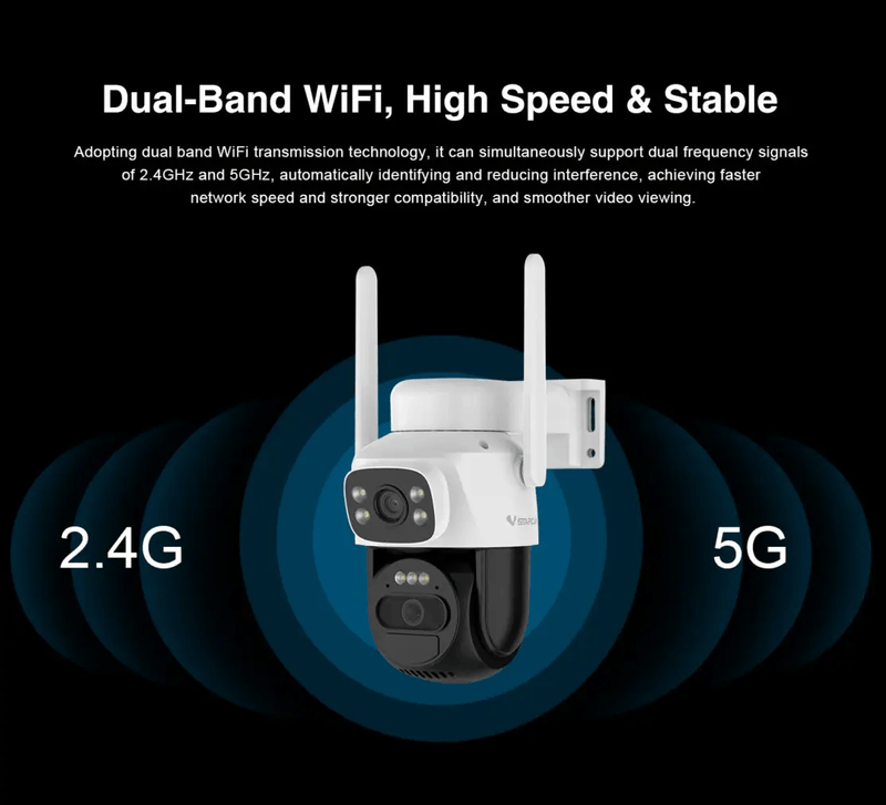 salelink.co.nz Unbranded Outdoor Solar Wifi Security Camera Outdoor Solar Wifi Security Camera | Action Outdoors NZ