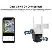 salelink.co.nz Unbranded Outdoor Solar Wifi Security Camera Outdoor Solar Wifi Security Camera | Action Outdoors NZ