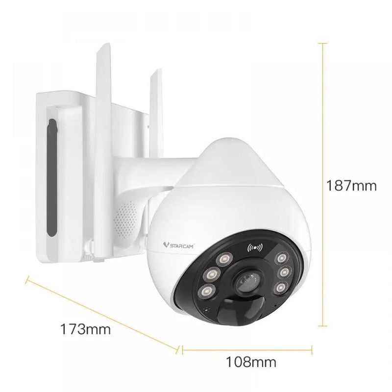 salelink.co.nz Unbranded Solar Outdoor Security Camera - Privacy Solar Outdoor Security Camera - Privacy | Action Outdoors NZ