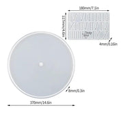 Resin Art NZ Moulds Clock Moulds - No numbers Clock Moulds - No numbers | NZ