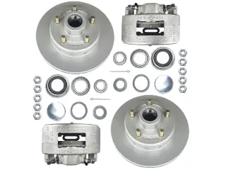 1500kg Deemaxx Disc Braked Hub & Caliper Set - 5x4-1/2x1/2"