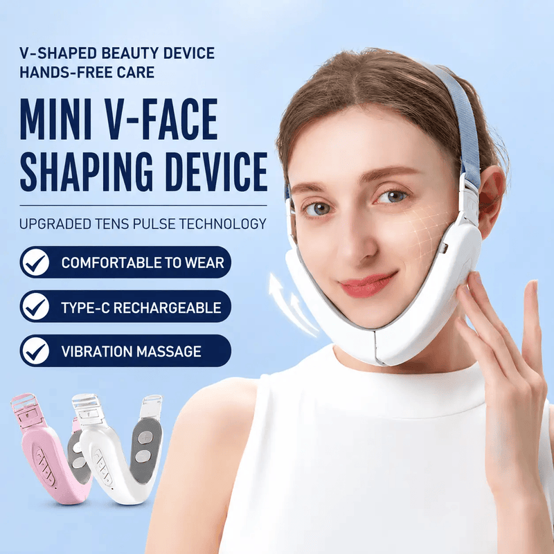 Poppy Gifts Beauty Mini V-Face Shaping Device – Hands-Free Facial Massager Mini V-Face Shaping Device – Hands-Free Facial Massager
