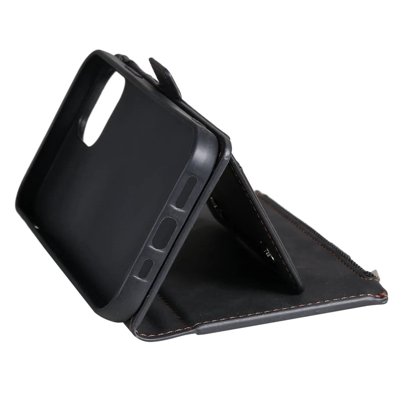 salelink.co.nz Unbranded iPhone 13 Pro Case IPhone 13 Pro Leather Wallet Case With Card Slots
