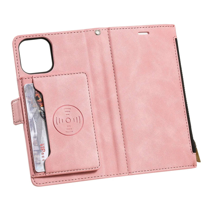 salelink.co.nz Unbranded iPhone 13 Pro Case iPhone 13 Pro Case - Wallet Leather (PR6766 (1)) | Action Outdoors NZ