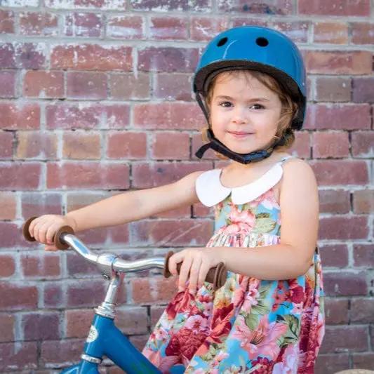Curious Moonbeam Outdoor Play Kids Bike Helmet Vintage Blue – CoConuts | Children’s Helmet NZ Kids Bike Helmet Vintage Blue – CoConuts | Children’s Helmet NZ