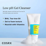 Poppy Gifts Skin Care COSRX Low pH Good Morning Gel Cleanser 150ml COSRX Low pH Good Morning Gel Cleanser 150ml