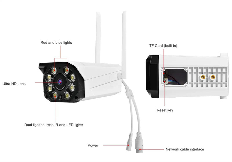 Vstarcam Smart Waterproof Outdoor IP Security Camera – view 6