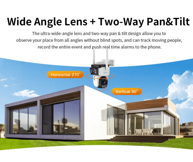Vstarcam Outdoor Security Camera Dual Lens – view 7