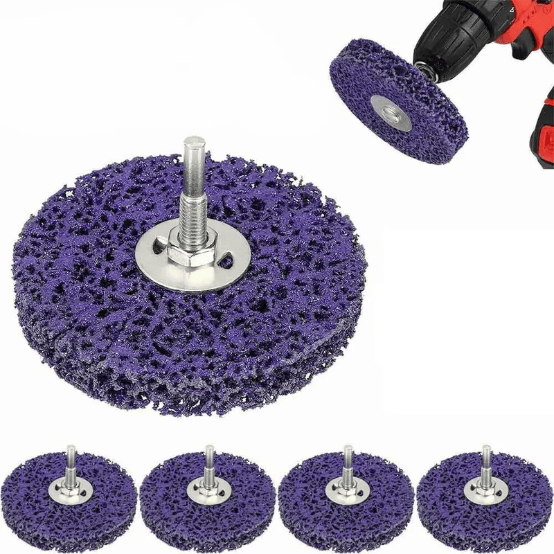 salelink.co.nz Unbranded 5PCS 100mm Angle Grinder Rust Removal 5PCS 100mm Angle Grinder Rust Removal | Action Outdoors NZ