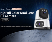 salelink.co.nz Unbranded Dual Lens Security Camera Dual Lens Security Camera | Action Outdoors NZ