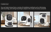 salelink.co.nz Unbranded Dual Lens Security Camera Dual Lens Security Camera | Action Outdoors NZ
