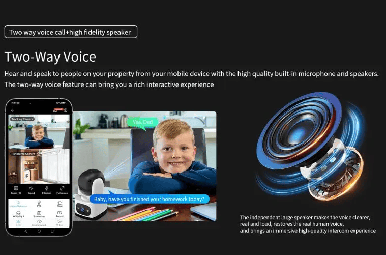 salelink.co.nz Unbranded Dual Lens Security Camera Dual Lens Security Camera | Action Outdoors NZ