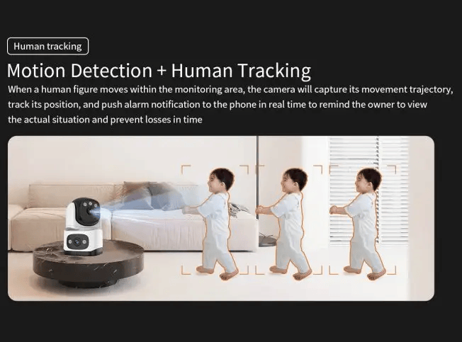 salelink.co.nz Unbranded Dual Lens Security Camera Dual Lens Security Camera | Action Outdoors NZ