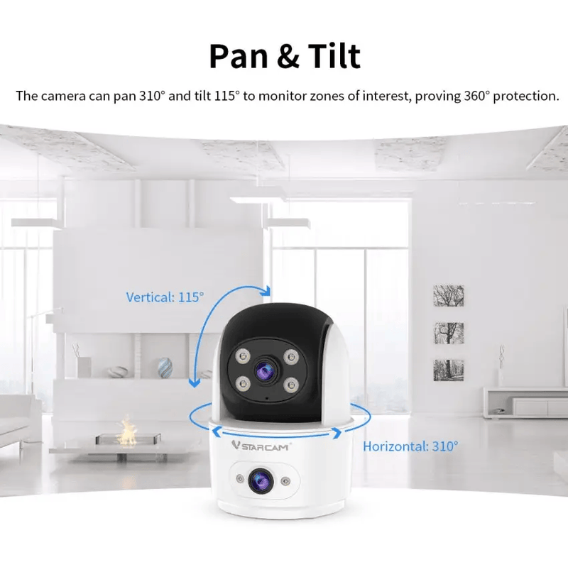 salelink.co.nz Unbranded Vstarcam CS996DR Indoor Security Camera Vstarcam CS996DR Indoor Security Camera | Action Outdoors NZ