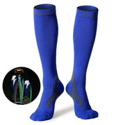 Professional Long Compression Socks for Running and Cycling - 72% Nylon Athletic Support – view 2