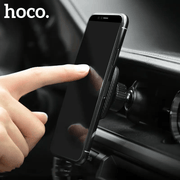 salelink.co.nz Hoco Car Holder Magnetic Air Vent Phone Holder HOCO CA23 Magnetic Car Phone Holder Air Vent PU Leather