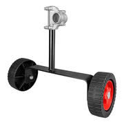 Universal String Trimmer Grass Eater Weed Cutter Adjustable Support Wheels Set – view 1