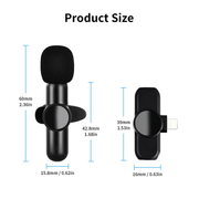 salelink.co.nz Unbranded Wireless Microphone for iPhone Wireless Microphone for iPhone | Action Outdoors NZ