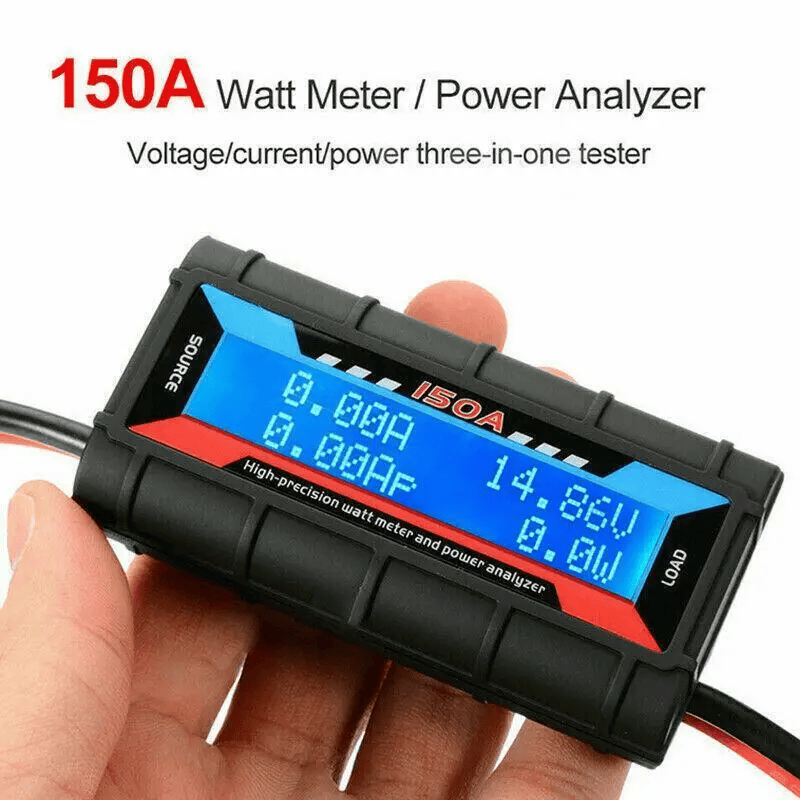 salelink.co.nz Unbranded 150AMP Volt Watt Meter 150AMP Volt Watt Meter | Action Outdoors NZ