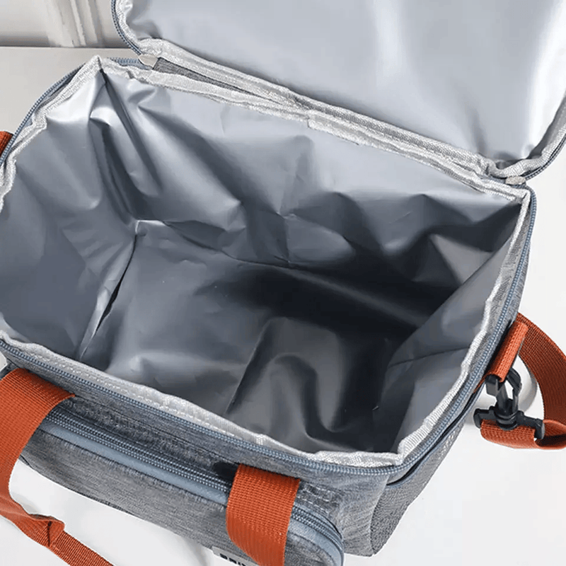 salelink.co.nz Unbranded Insulated Lunch Cooler Bag - Black Insulated Lunch Cooler Bag - Black | Action Outdoors NZ
