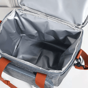 salelink.co.nz Unbranded Insulated Lunch Cooler Bag - Grey Insulated Lunch Cooler Bag - Grey | Action Outdoors NZ