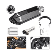 salelink.co.nz Unbranded Motorcycle Exhaust Pipe Muffler Motorcycle Exhaust Pipe Muffler | Action Outdoors NZ