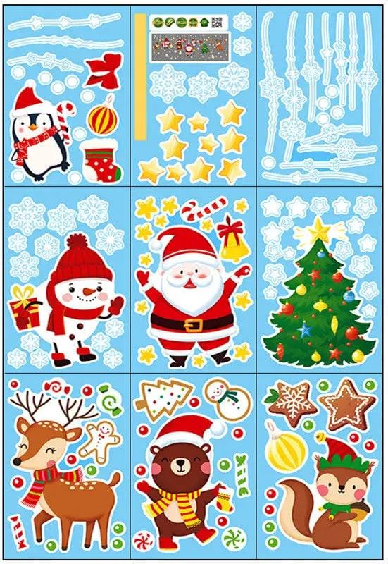 salelink.co.nz Unbranded Christmas window stickers C Christmas window stickers C | Action Outdoors NZ