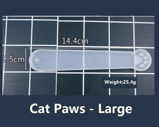 DIY Bookmark Resin Moulds Jewelry Making DIY Craft Tools - Cat Paws – view 2