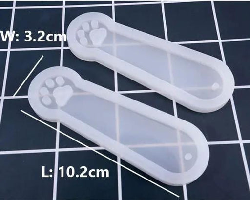 DIY Bookmark Resin Moulds Jewelry Making DIY Craft Tools - Cat Paws – view 1