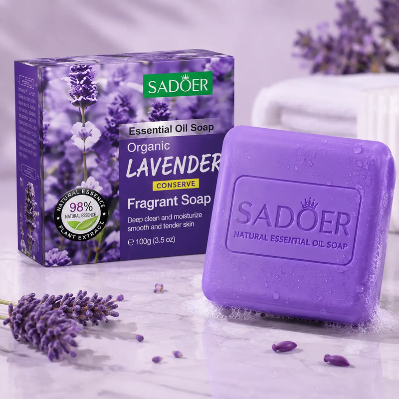 Poppy Gifts Gift SADOER Essential Oil Soap Collection – 100g SADOER Essential Oil Soap Collection – 100g
