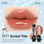 Poppy Gifts makeup FLORTTE Sea Pearl Series Solid Lip Gloss Lip Stick FLORTTE Sea Pearl Series Solid Lip Gloss Lip Stick