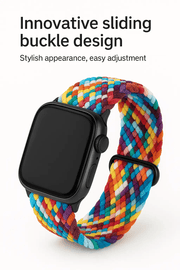 Apple Watch Braided Nylon Band – Adjustable Buckle, Lightweight & Stretchy – view 9