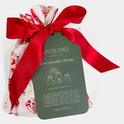 Waste Free Celebrations Fabric Gift Bags Christmas Baubles (Reusable Gift Bag Set) Christmas Baubles (Reusable Gift Bag Set)