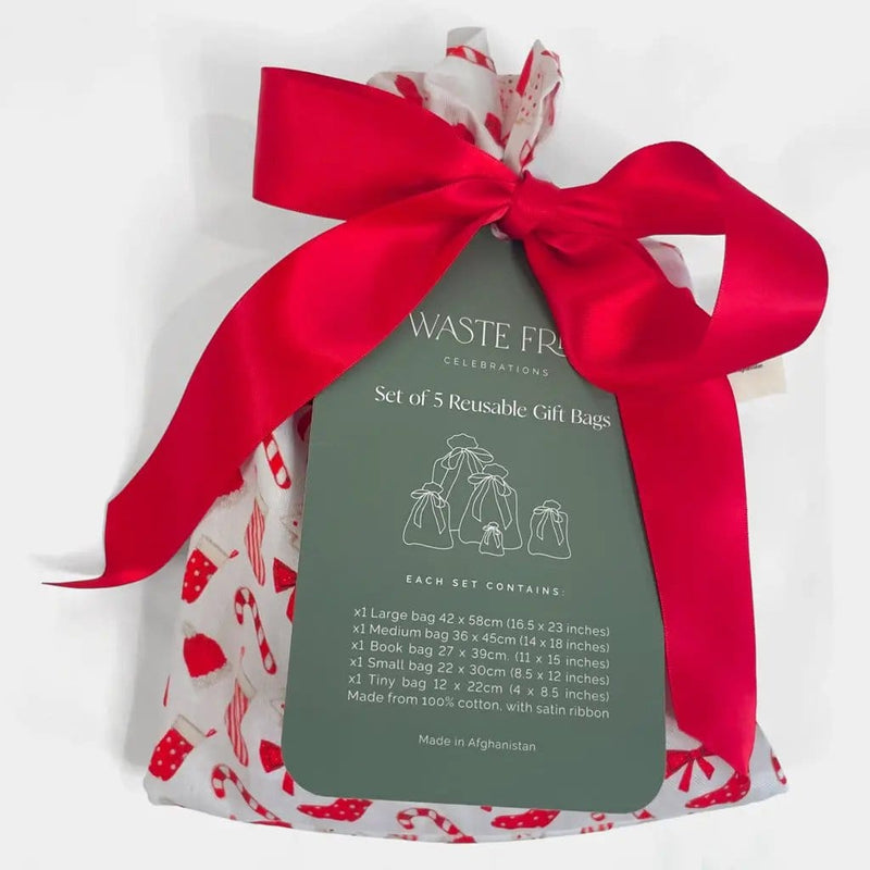 Christmas Cookies and Candy (Reusable Gift Bag Set) – view 7