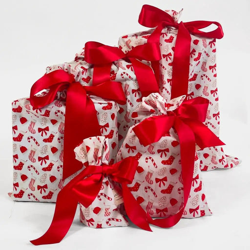 Christmas Cookies and Candy (Reusable Gift Bag Set) – view 1