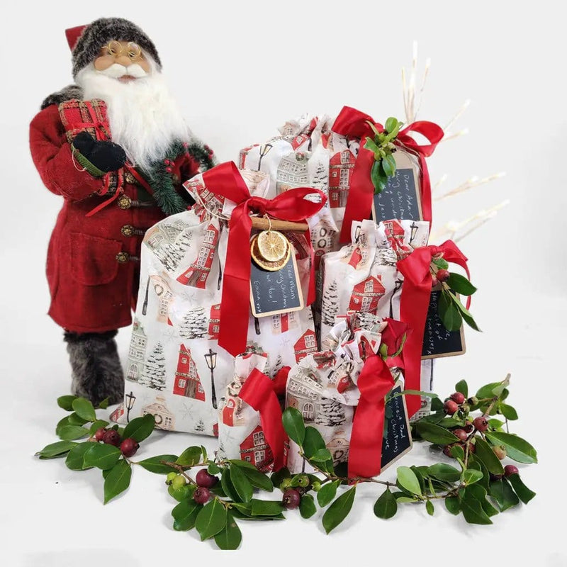 Christmas Cottages (Reusable Gift Bag Set) – view 5