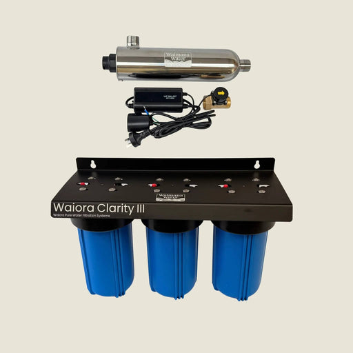 Waiora Clarity III + Waimana UV 33W Bundle - Whole House Filtration & UV Treatment NZ