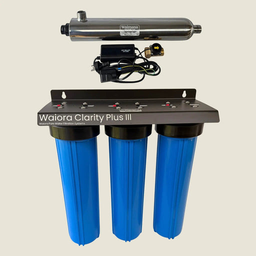 Waiora Clarity Plus III + Waimana UV 48W Bundle - High Flow Filtration & UV Treatment NZ