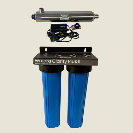 Waiora Clarity Plus II + Waimana UV 48W Bundle - High Flow Filtration & UV Treatment NZ