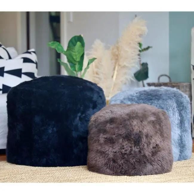 Classic Sheepskins Ottoman Ottoman