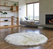 Classic Sheepskins Sheepskin Rugs Circular Rug Circular Rug