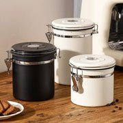 g8buynz Airtight Coffee Containers for Grounds and Beans w/ Date Tracker with 1/8 Spoon Airtight Coffee Containers for Grounds and Beans w/ Date Tracker with 1/8 Spoon