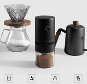 g8buynz Portable Electric Coffee Grinder with Ceramic Burr 38 Adjustable Grind Settings USB-C Rechargeable Portable Electric Coffee Grinder with Ceramic Burr 38 Adjustable Grind Settings USB-C Rechargeable