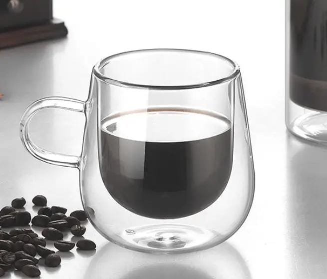 g8buynz Double Walled Glass Coffee Mugs Double Walled Glass Coffee Mugs