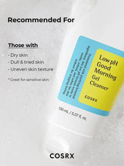 Poppy Gifts Skin Care COSRX Low pH Good Morning Gel Cleanser 150ml COSRX Low pH Good Morning Gel Cleanser 150ml