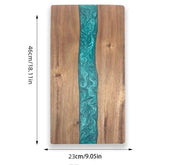 g8buynz Wood Resin Cutting Board for Kitchen Wood Resin Cutting Board for Kitchen