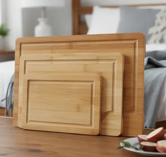 g8buynz Bamboo Cutting Board (Set of 3) Bamboo Cutting Board (Set of 3)