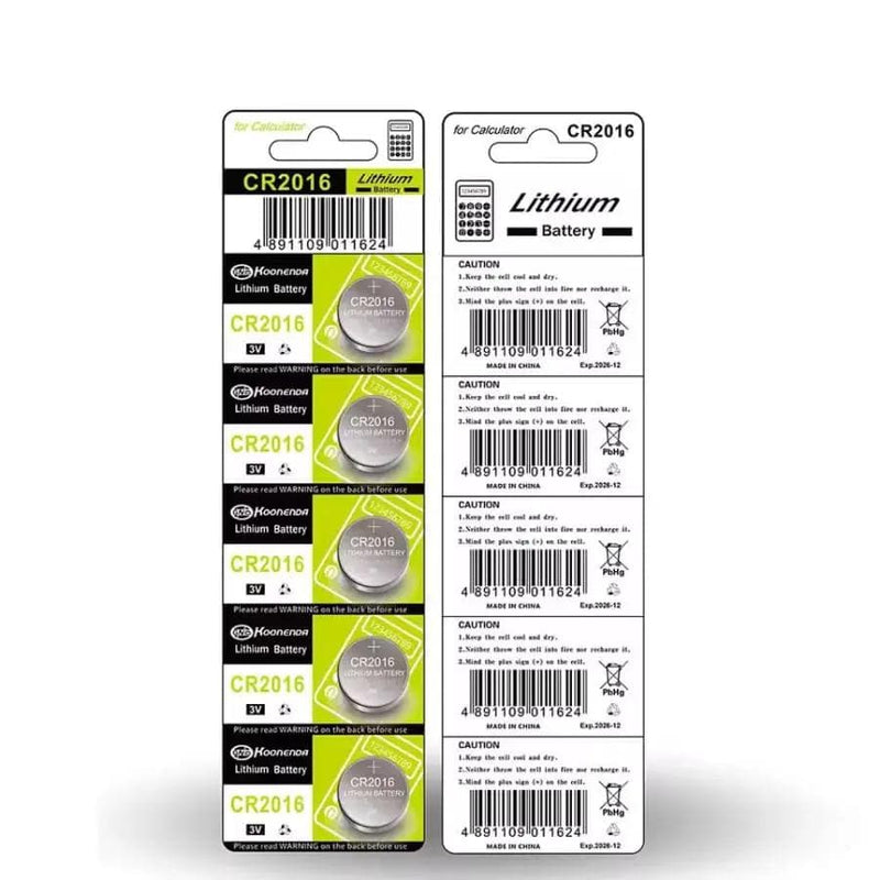 That Watch Shop Batteries Watch Batteries for Koonenda CR2016 (5 Pack) Watch Batteries for Koonenda CR2016 (5 Pack)